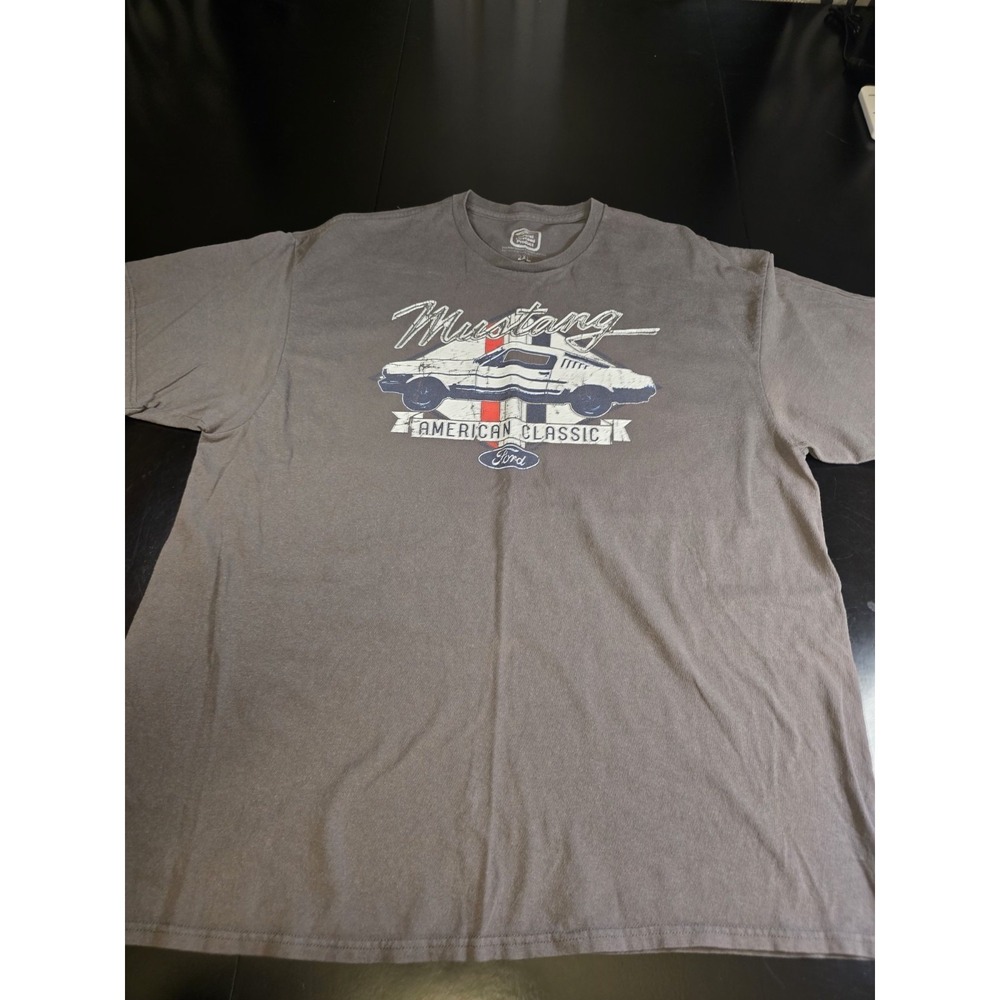 Gray‎ Ford Classic Mustang Shirt Size 2XL